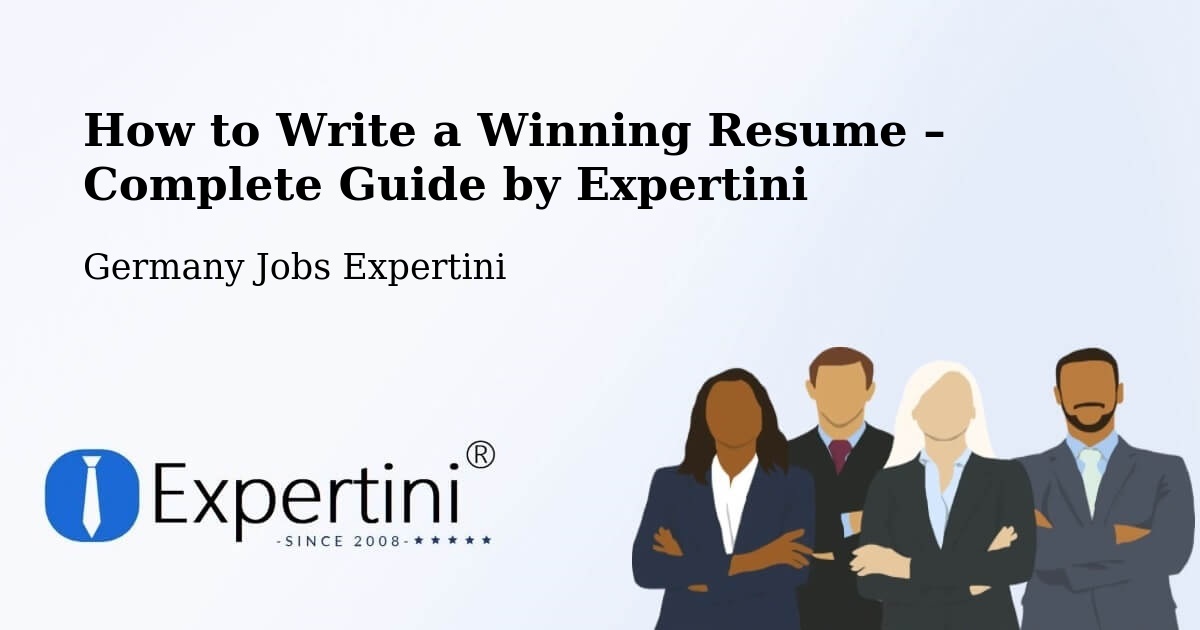 Resume Writing Guide for Job Seekers – Heiligenhaus - Heiligenhaus, Germany Jobs Expertini